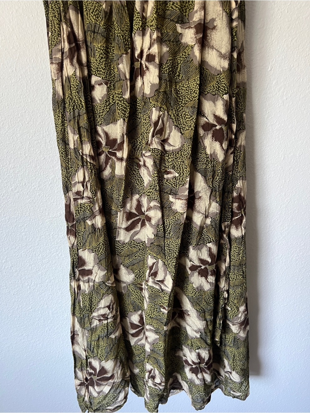 Anthropologie Edme & Esyllte Cultivated Maxi Dress Tropical Hawaiian - Picture 6 of 7